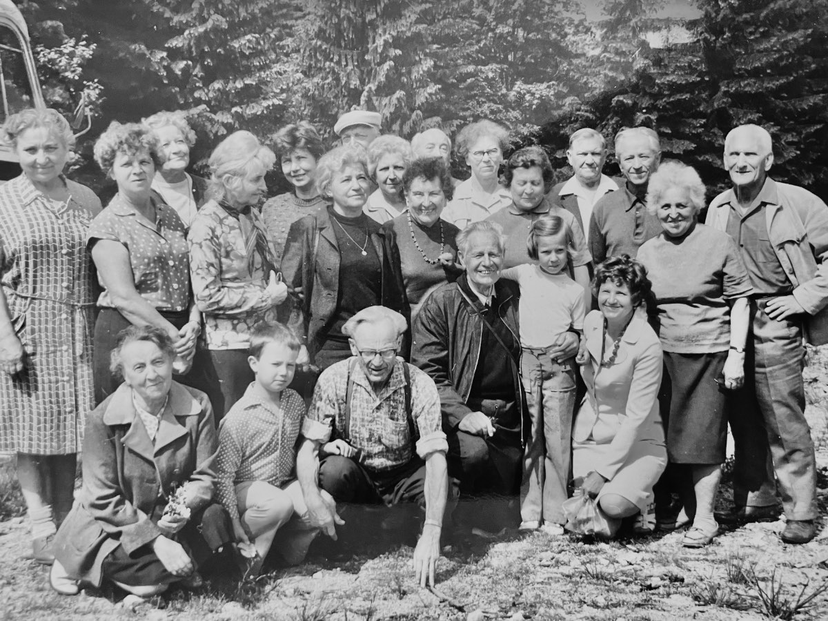 Na zájezdě na Slovensko, 1975